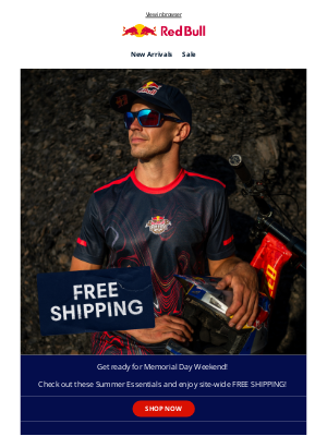 Site-wide FREE SHIPPING 🎁