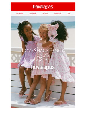 Havaianas - these LoveShackFancy styles sold out fast last time…