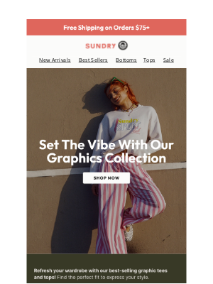 Sundry Clothing - Set The Vibe With Our Graphics Collection ✨