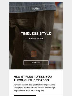 Brixton LLC - New Fall Drop Is Here!