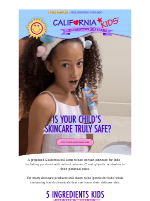California Baby - 🚨 5 Harmful Ingredients In Teens’ Skincare