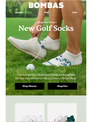 Bombas - Golf Socks Are Back