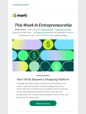 Shopify - 💡 How TikTok became a shopping platform