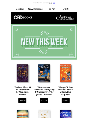 QBD The Bookshop (Australia) - QBD Books: New This Week