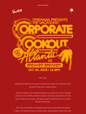 Andie - Join the Atlanta Vacation® Corporate Cookout 🌴