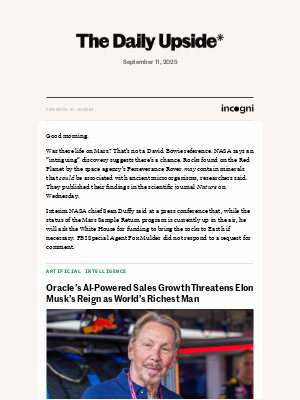 The Daily Upside - Oracle’s Prophetic Figures