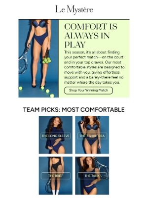 Le Mystère - Match Point: Find Your Fit 🎾
