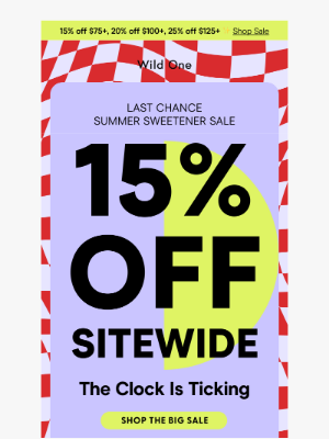 Wild One - Sale Ends Tonight ⏱️