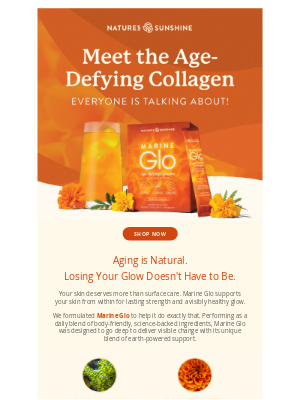 Nature's Sunshine - Marine Glo: Age-Defying Collagen