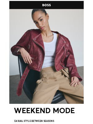 HUGO BOSS - New-season casual looks
