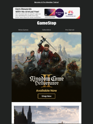 GameStop - Kingdom Come: Deliverance II is the ultimate medieval RPG! Play today!