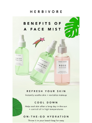 Herbivore Botanicals - What does a face mist do?