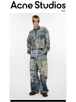 Acne Studios - New seasonal denim