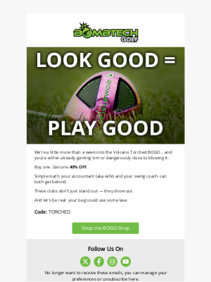 BombTech Golf - Only a Few Days Left to Grab This Deal 👀⛳️