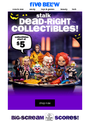 Hollar - all new $5 halloween collectibles you'll scream about! 👻