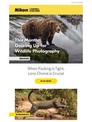 NikonUSA - LEARN how to take better wildlife photos