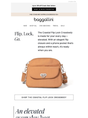 baggallini - A New, Elevated Way to Go Hands-Free