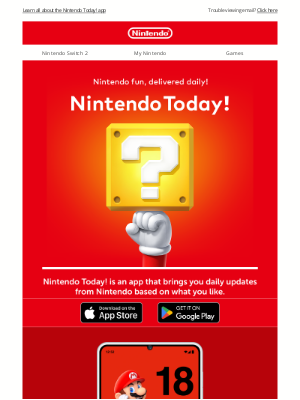 Nintendo - Nintendo fun, delivered daily. Nintendo Today!