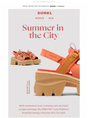 SOREL - Statement Silhouettes for Everywhere You Go 