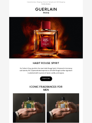 Guerlain - Gift Him an Iconic Fragrance