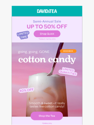 DAVIDsTEA - You asked, so it’s BACK!
