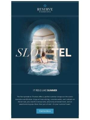 Warner Leisure Hotels (United Kingdom) - Summer at The Runnymede on Thames