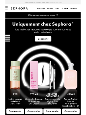 SEPHORA (France) - Par ici les pépites beauté 👉