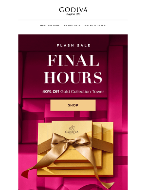 GODIVA - Flash Sale 💥 Final Hours