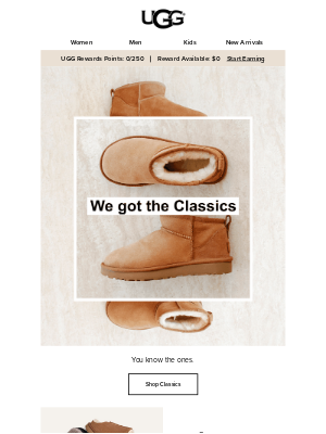 UGG - WHICH CLASSIC ARE YOU PICKING?