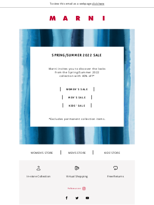 Marni - Spring/Summer 2022 Sale