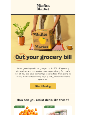 Misfits Market - Save money by saving food