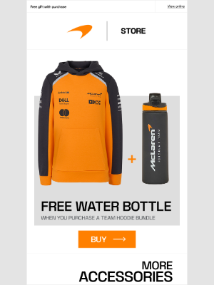 McLaren - Stay hydrated 🧊