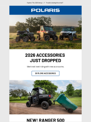 polaris - New Accessories Are Here