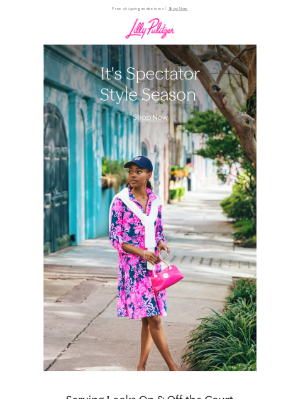 Lilly Pulitzer - Headed to the City for 🎾🎾🎾?