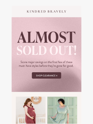 Limited Stock: Save big on these styles before they're gone!