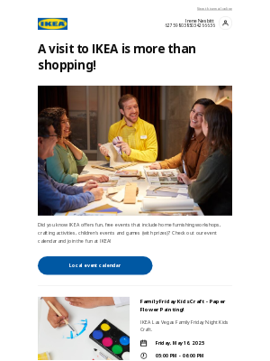 IKEA - Join us for fun and free events at Las Vegas‌ this May