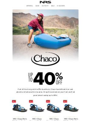 NRS - Chaco Closeouts: Save Up To 40%