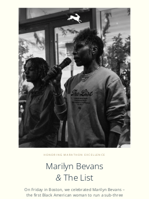 Tracksmith - 50 Years of Marathon Excellence