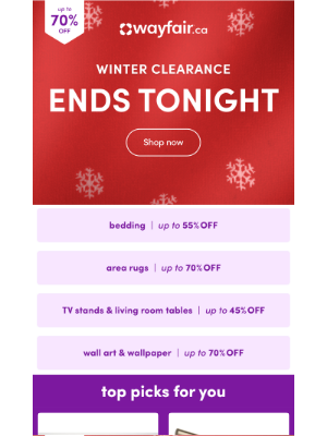 Wayfair (Canada) - ❗ CLEARANCE ❗ LAST CHANCE ❗