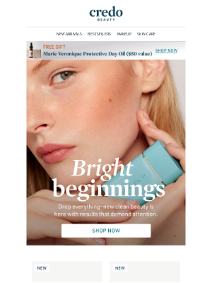 Credo Beauty - Dreaming of new? It's here