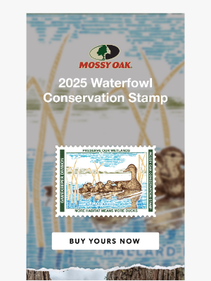Mossy Oak - 2025 Waterfowl Conservation Stamp