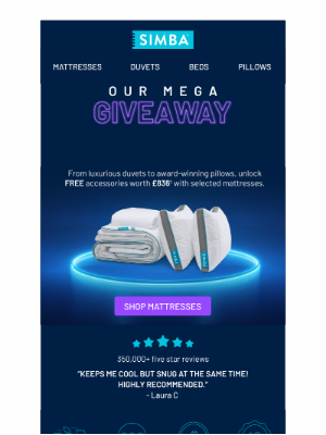 Simba Sleep (United Kingdom) - Meet your FREE bedding 💫
