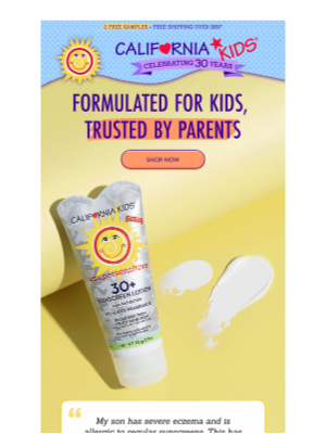 SPF For Kids With Sensitive Skin ☀️