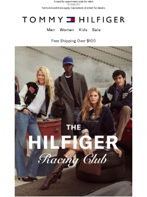 Tommy Hilfiger - Ready, get set... The Hilfiger Racing Club is here 🏁