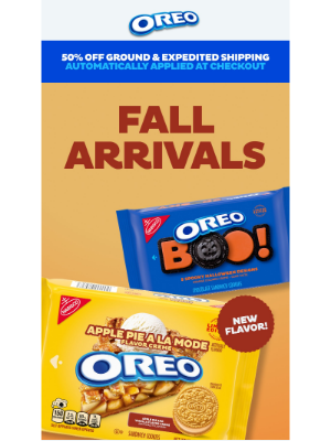Oreo - Online First — New Fall Arrivals Are Here!
