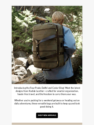 Kodiak Leather Co. - New products are HERE, Kodiak Family! 🤩🎉