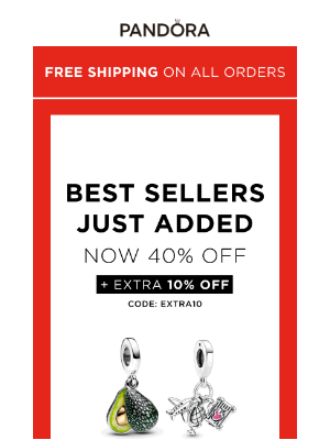 Pandora Jewelry USA - Now added - 40% OFF Best sellers