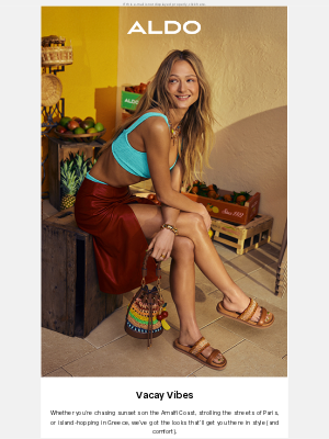 Aldo Shoes (Canada) - For your European summer