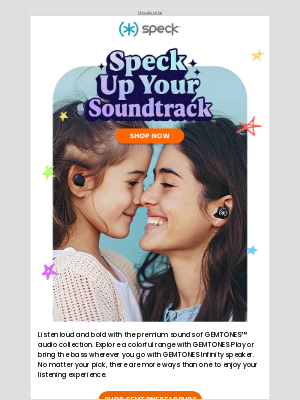 Speck Products - 🔈 Crank Up Your Audio with GEMTONES