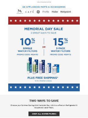 Shop Memorial Day Deals on GE Appliances